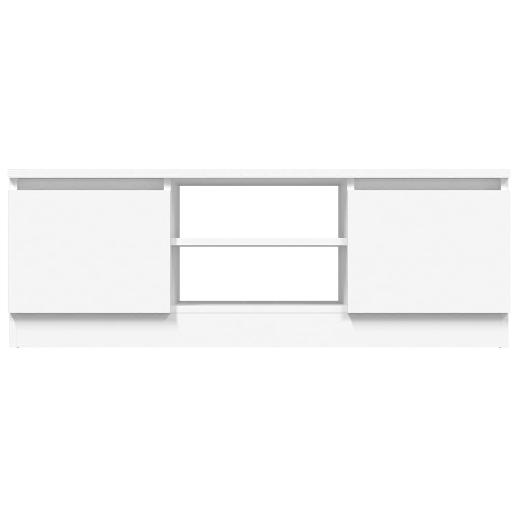 vidaXL Comodă TV cu ușă, alb, 102x30x36 cm vidaXL Comodă TV cu ușă, alb, 102x30x36 cm