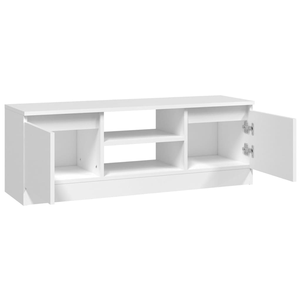 vidaXL Comodă TV cu ușă, alb, 102x30x36 cm vidaXL Comodă TV cu ușă, alb, 102x30x36 cm