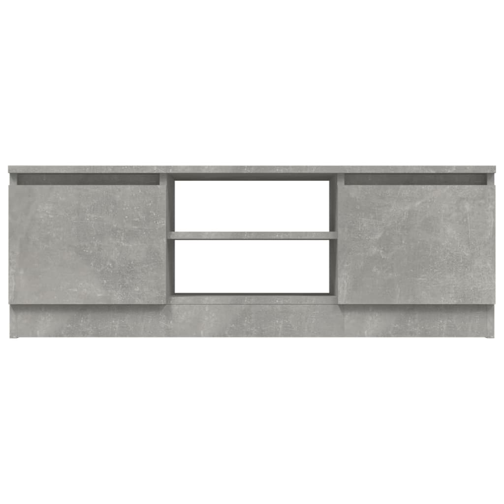 vidaXL Comodă TV cu ușă, gri beton, 102x30x36 cm vidaXL Comodă TV cu ușă, gri beton, 102x30x36 cm