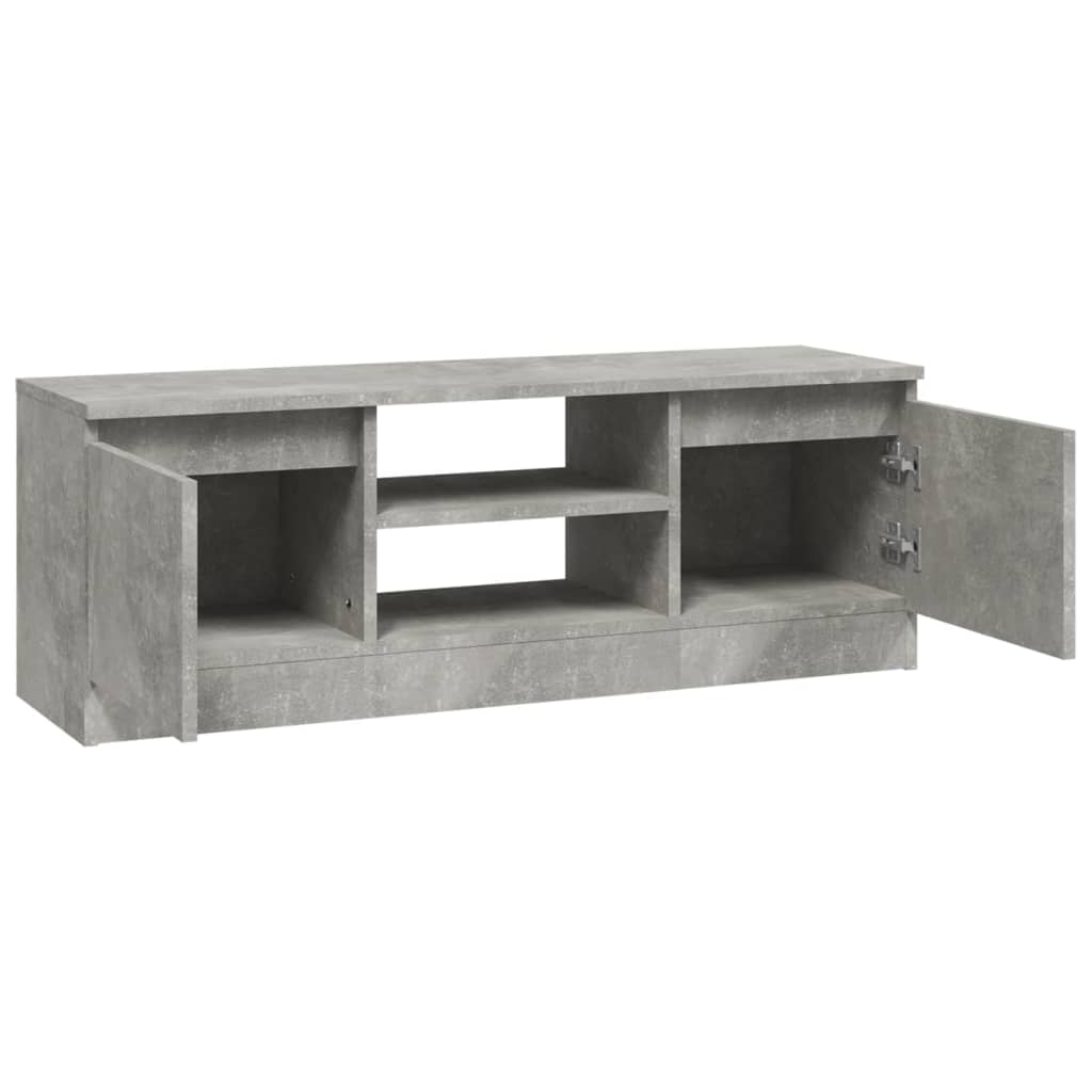 vidaXL Comodă TV cu ușă, gri beton, 102x30x36 cm vidaXL Comodă TV cu ușă, gri beton, 102x30x36 cm
