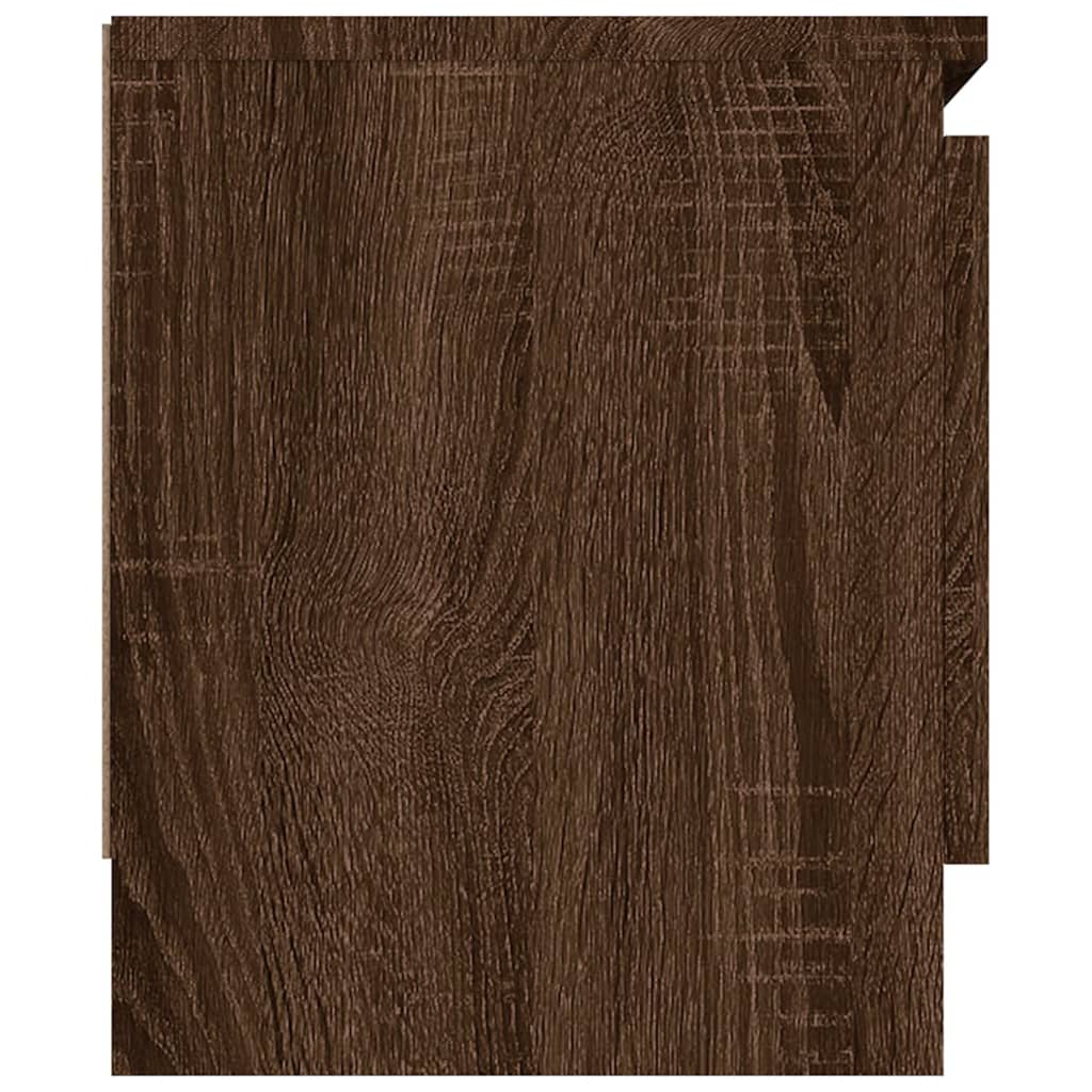 vidaXL Comodă TV cu ușă, stejar maro, 102x30x36 cm vidaXL Comodă TV cu ușă, stejar maro, 102x30x36 cm