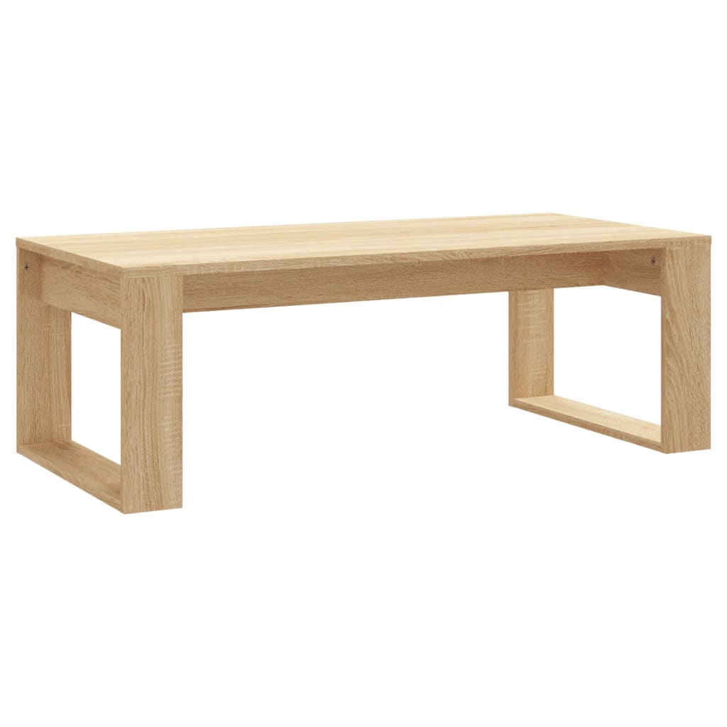 vidaXL Măsuță de cafea, stejar sonoma, 102x50x35 cm, lemn prelucrat vidaXL Măsuță de cafea, stejar sonoma, 102x50x35 cm, lemn prelucrat