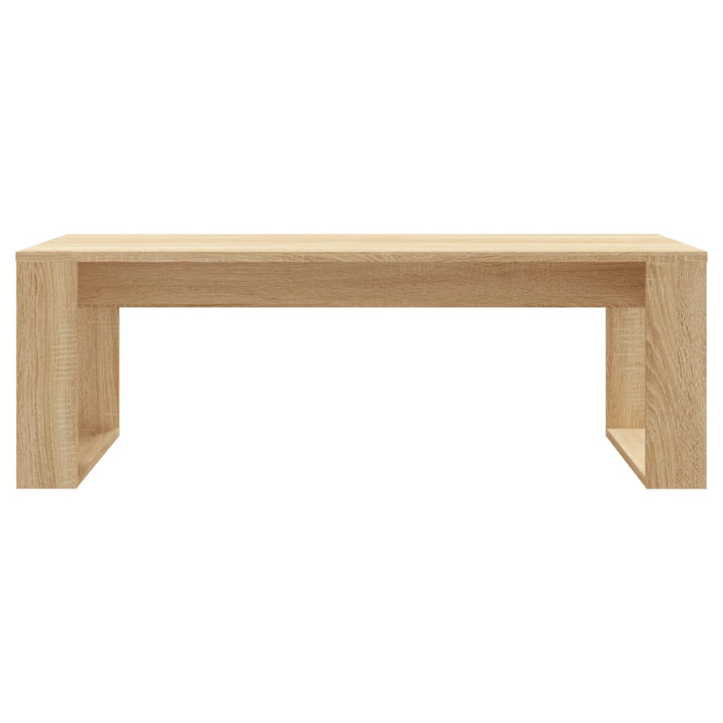 vidaXL Măsuță de cafea, stejar sonoma, 102x50x35 cm, lemn prelucrat vidaXL Măsuță de cafea, stejar sonoma, 102x50x35 cm, lemn prelucrat
