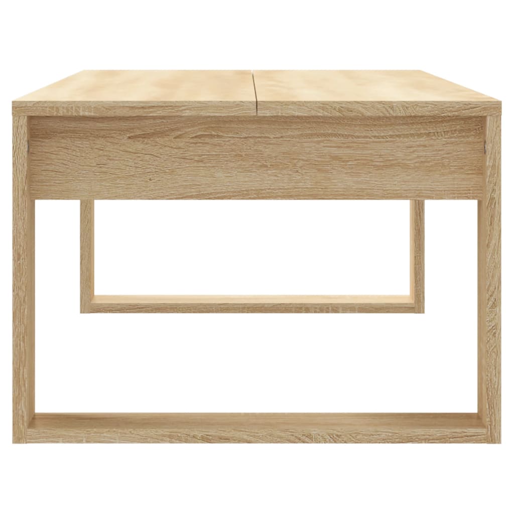 vidaXL Măsuță de cafea, stejar sonoma, 102x50x35 cm, lemn prelucrat vidaXL Măsuță de cafea, stejar sonoma, 102x50x35 cm, lemn prelucrat