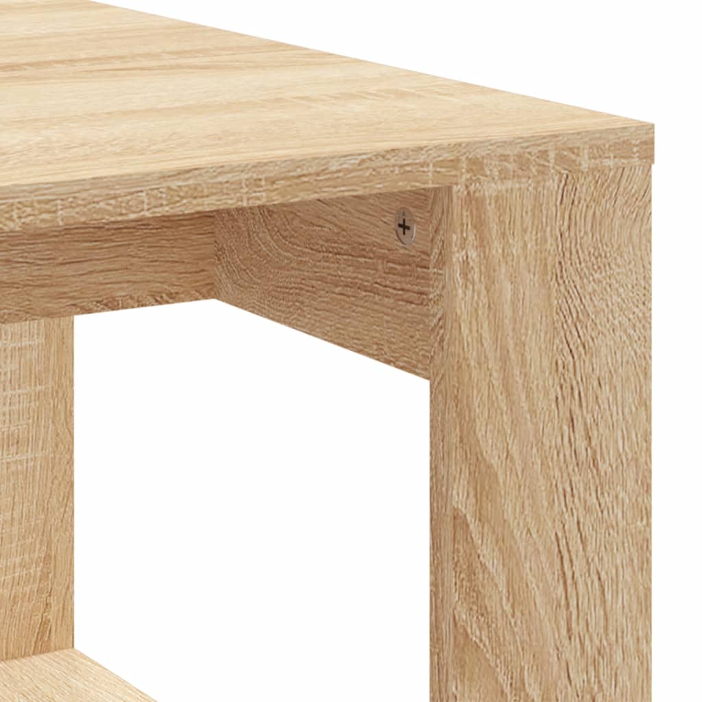 vidaXL Măsuță de cafea, stejar sonoma, 102x50x35 cm, lemn prelucrat vidaXL Măsuță de cafea, stejar sonoma, 102x50x35 cm, lemn prelucrat