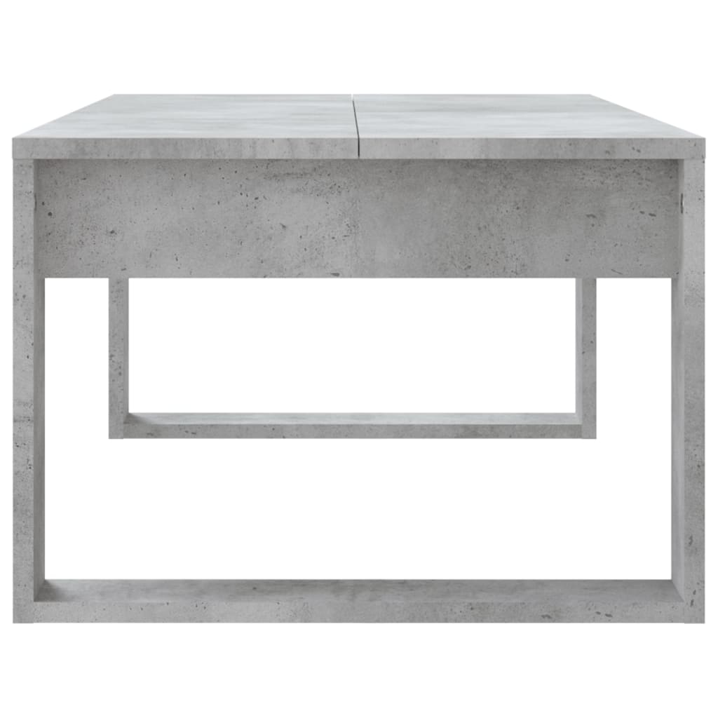 vidaXL Măsuță de cafea, gri beton, 102x50x35 cm, lemn prelucrat vidaXL Măsuță de cafea, gri beton, 102x50x35 cm, lemn prelucrat