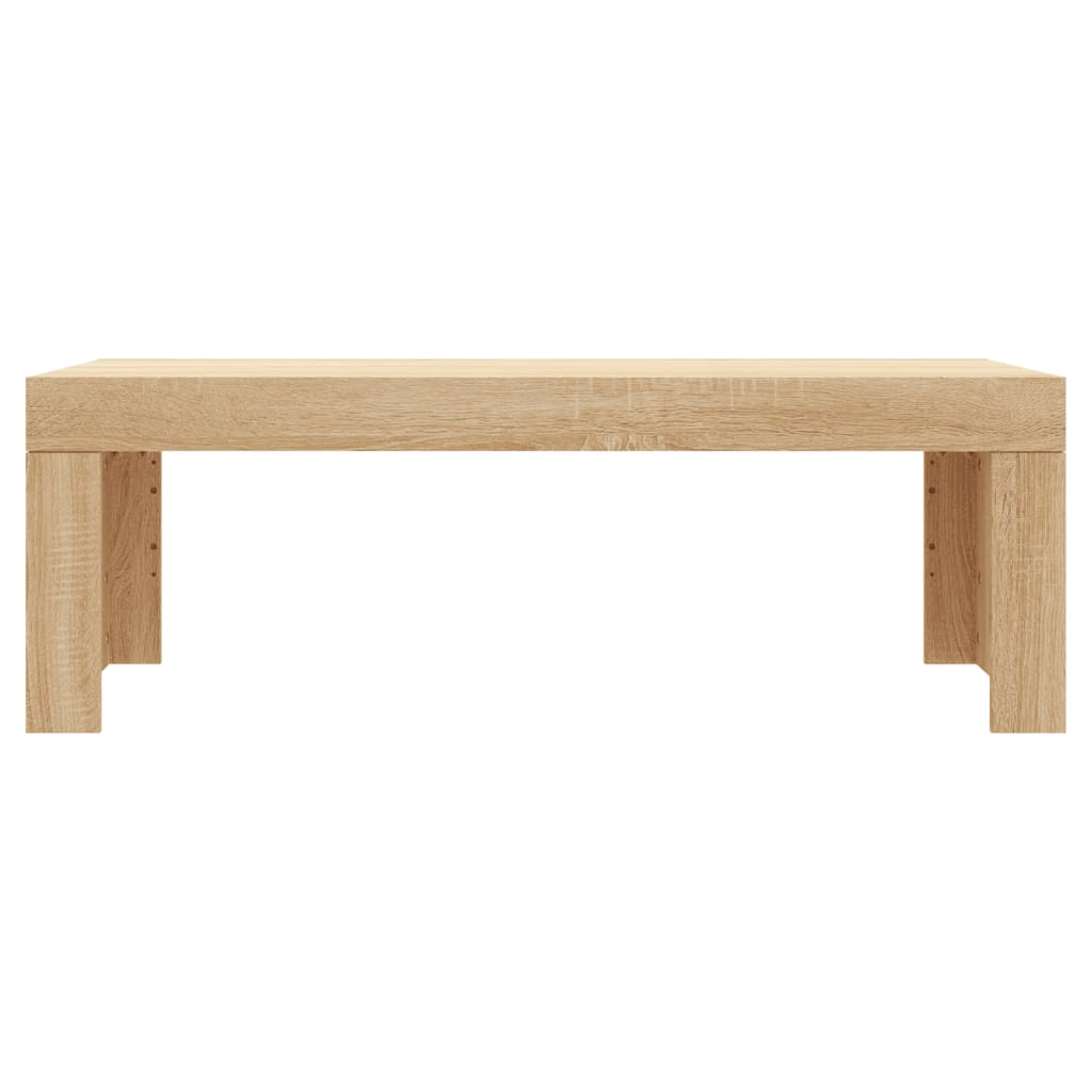 vidaXL Măsuță de cafea, stejar sonoma, 102x50x36 cm, lemn prelucrat vidaXL Măsuță de cafea, stejar sonoma, 102x50x36 cm, lemn prelucrat