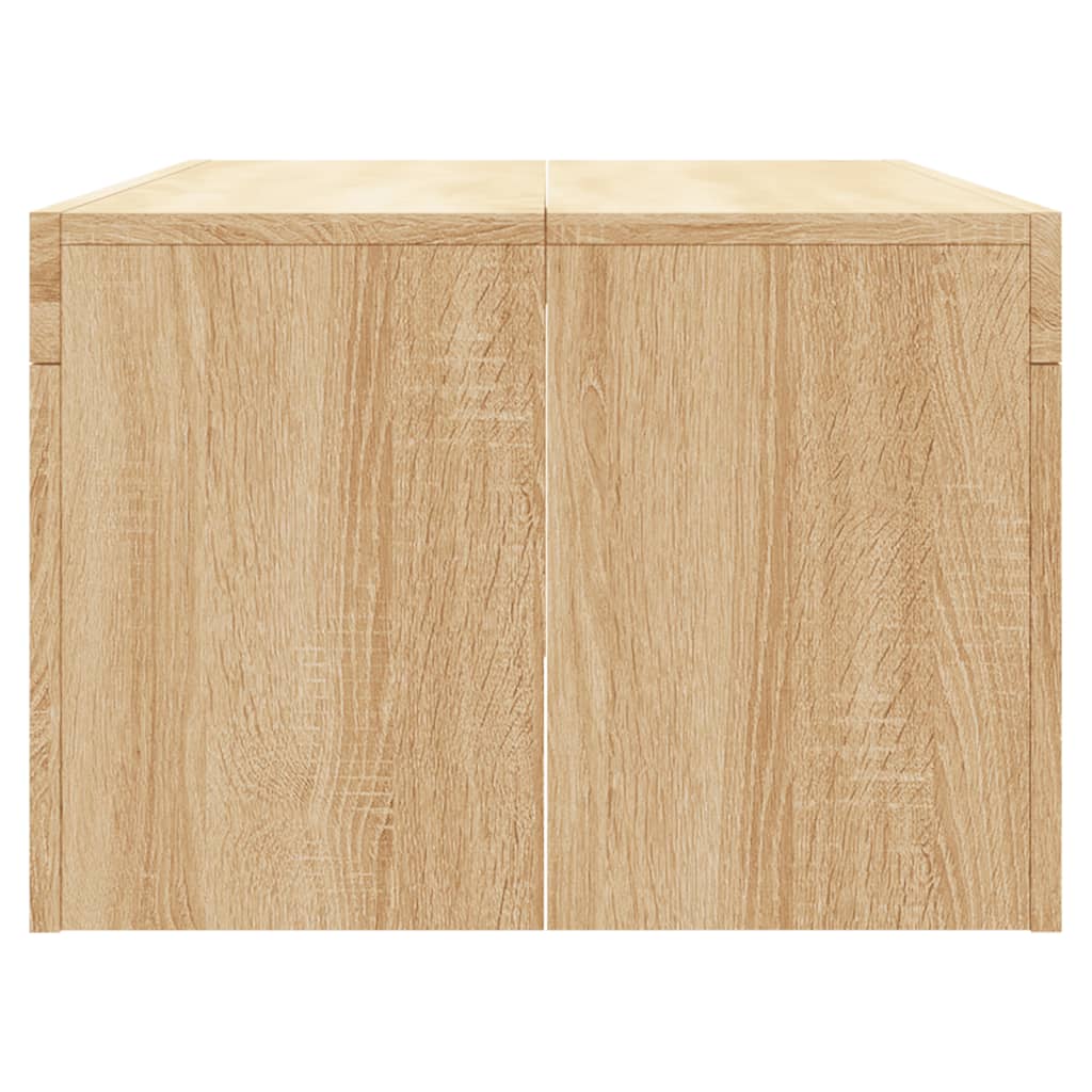 vidaXL Măsuță de cafea, stejar sonoma, 102x50x36 cm, lemn prelucrat vidaXL Măsuță de cafea, stejar sonoma, 102x50x36 cm, lemn prelucrat