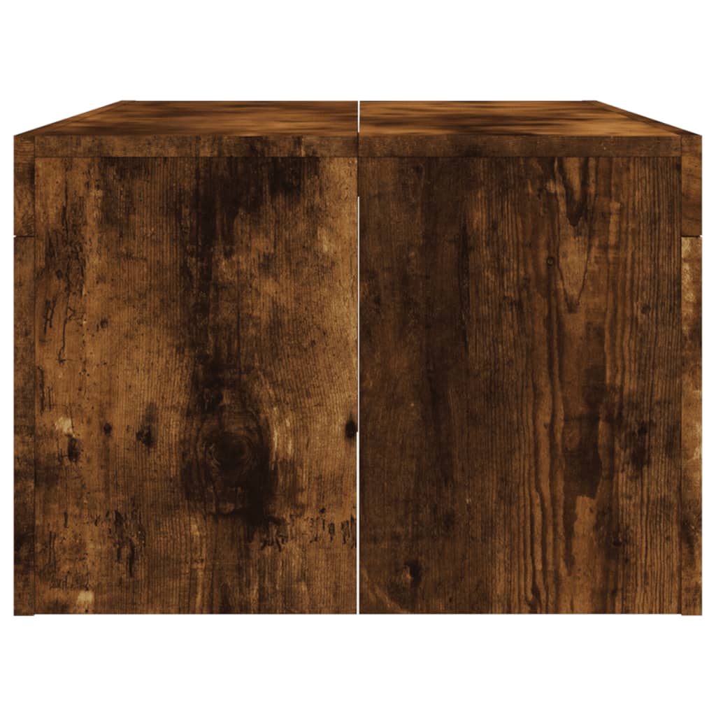 vidaXL Măsuță de cafea, stejar fumuriu, 102x50x36 cm, lemn prelucrat vidaXL Măsuță de cafea, stejar fumuriu, 102x50x36 cm, lemn prelucrat