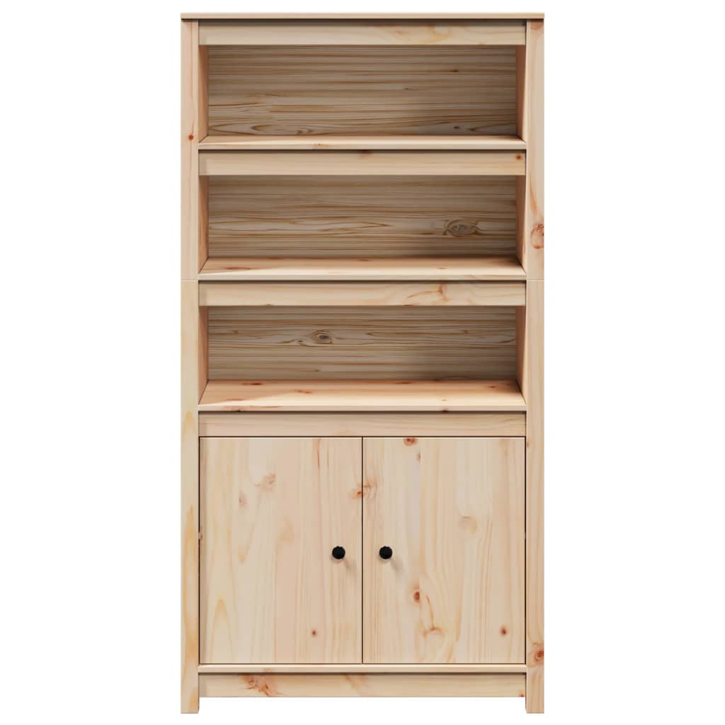 vidaXL Dulap înalt, 80x35x154 cm, lemn masiv de pin vidaXL Dulap înalt, 80x35x154 cm, lemn masiv de pin