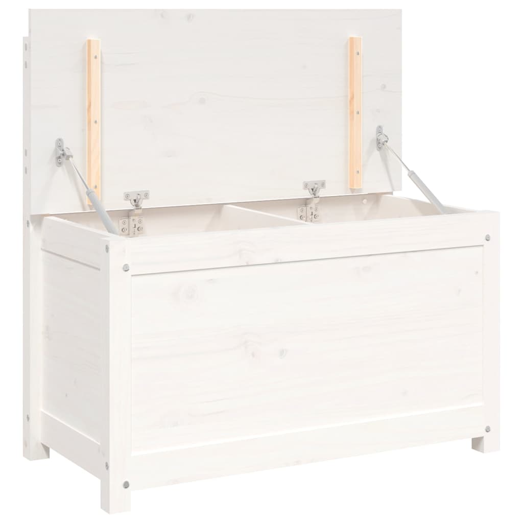 vidaXL Bancă, alb, 80x41x77 cm, lemn masiv de pin vidaXL Bancă, alb, 80x41x77 cm, lemn masiv de pin