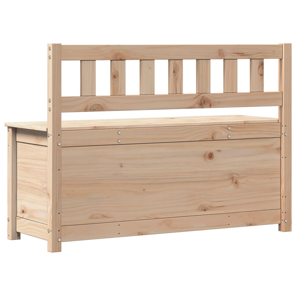 vidaXL Bancă, 110x41x76,5 cm, lemn masiv de pin vidaXL Bancă, 110x41x76,5 cm, lemn masiv de pin