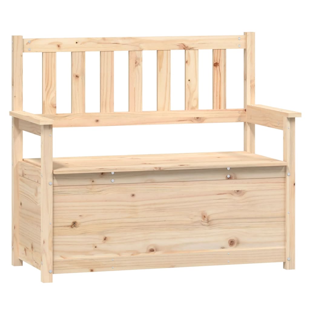 vidaXL Bancă, 112,5x51,5x96,5 cm, lemn masiv de pin vidaXL Bancă, 112,5x51,5x96,5 cm, lemn masiv de pin