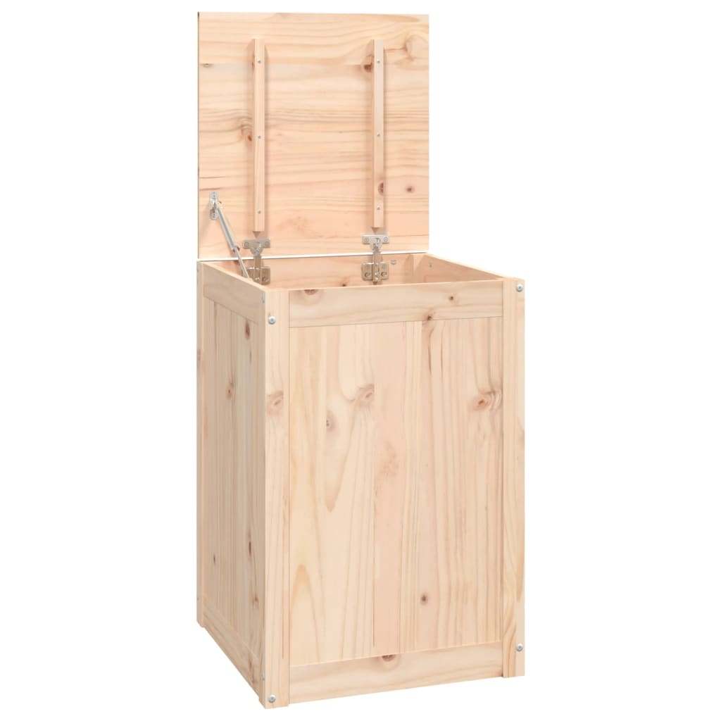 vidaXL Cutie de rufe, 44x44x66 cm, lemn masiv de pin vidaXL Cutie de rufe, 44x44x66 cm, lemn masiv de pin