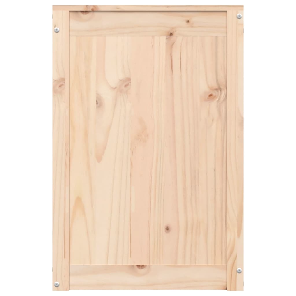 vidaXL Cutie de rufe, 44x44x66 cm, lemn masiv de pin vidaXL Cutie de rufe, 44x44x66 cm, lemn masiv de pin