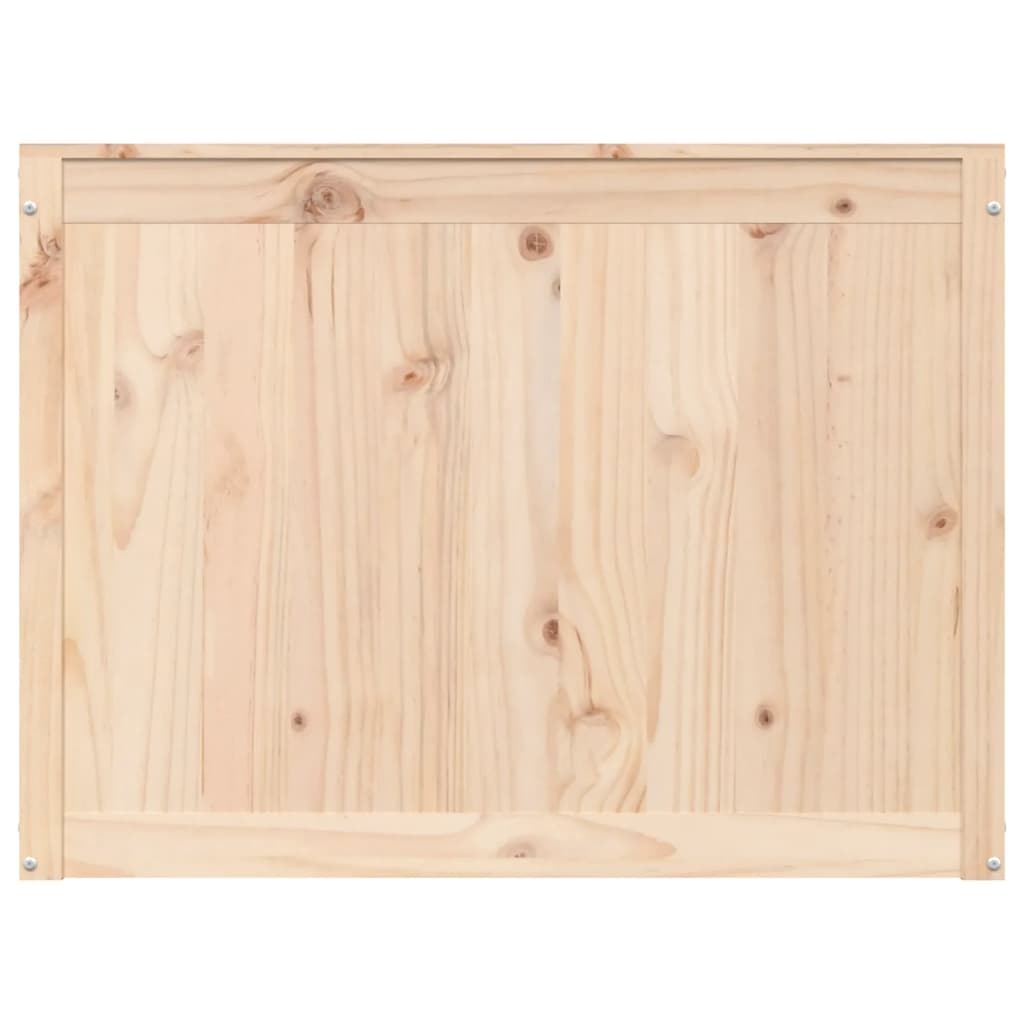 vidaXL Cutie de rufe, 88,5x44x66 cm, lemn masiv de pin vidaXL Cutie de rufe, 88,5x44x66 cm, lemn masiv de pin