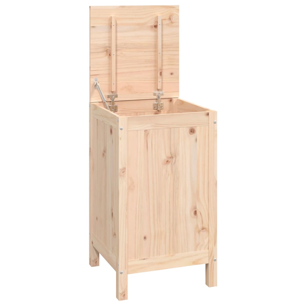 vidaXL Cutie de rufe, 44x44x76 cm, lemn masiv de pin vidaXL Cutie de rufe, 44x44x76 cm, lemn masiv de pin