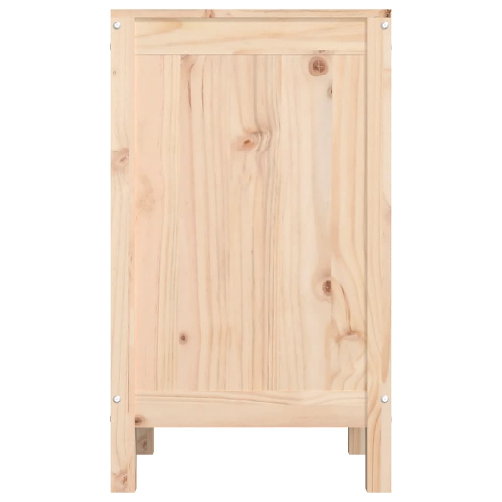 vidaXL Cutie de rufe, 44x44x76 cm, lemn masiv de pin vidaXL Cutie de rufe, 44x44x76 cm, lemn masiv de pin