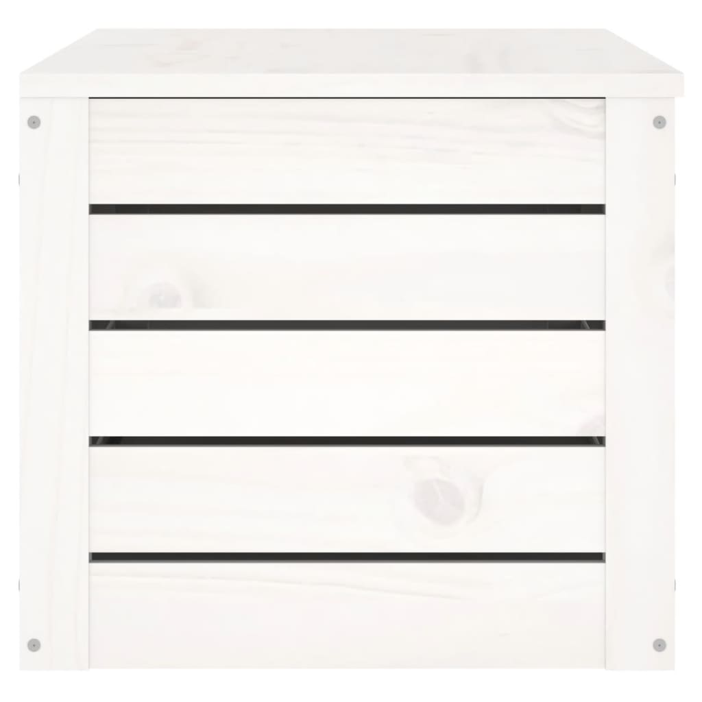 vidaXL Cutie de depozitare, alb, 89x36,5x33 cm, lemn masiv de pin vidaXL Cutie de depozitare, alb, 89x36,5x33 cm, lemn masiv de pin