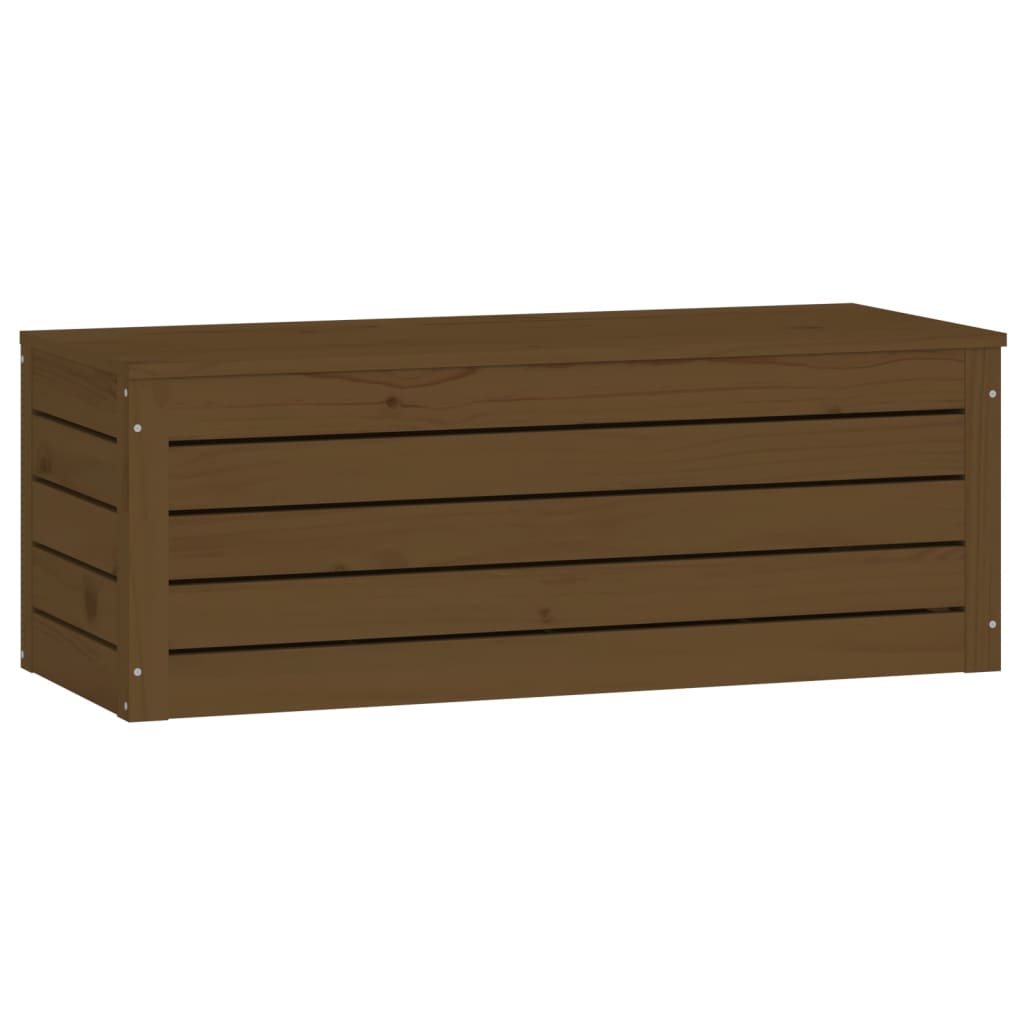 vidaXL Cutie de depozitare, maro miere, 89x36,5x33 cm lemn masiv pin vidaXL Cutie de depozitare, maro miere, 89x36,5x33 cm lemn masiv pin