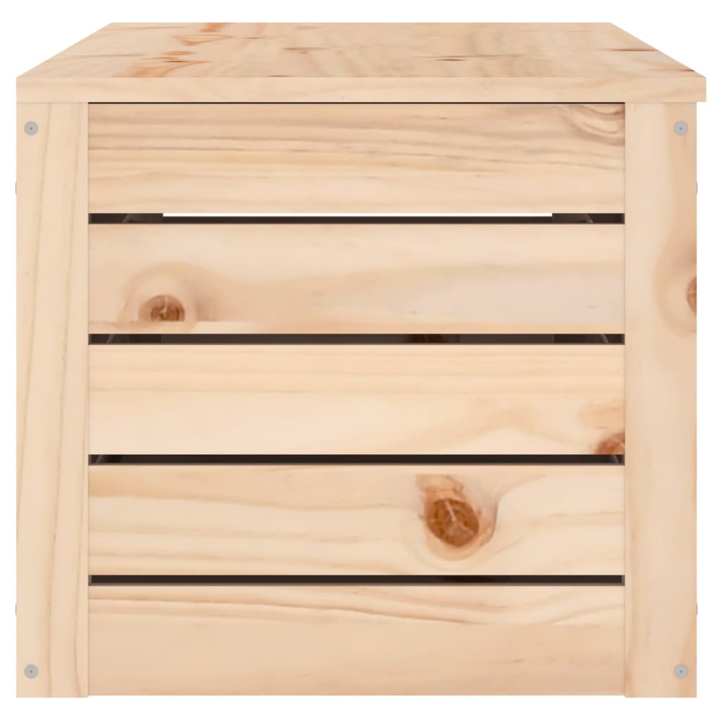 vidaXL Cutie de depozitare, 109x36,5x33 cm, lemn masiv de pin vidaXL Cutie de depozitare, 109x36,5x33 cm, lemn masiv de pin