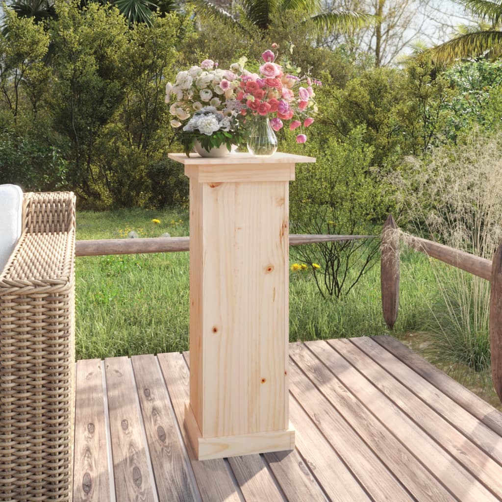 vidaXL Suport pentru flori, 40x40x90 cm, lemn masiv de pin vidaXL Suport pentru flori, 40x40x90 cm, lemn masiv de pin