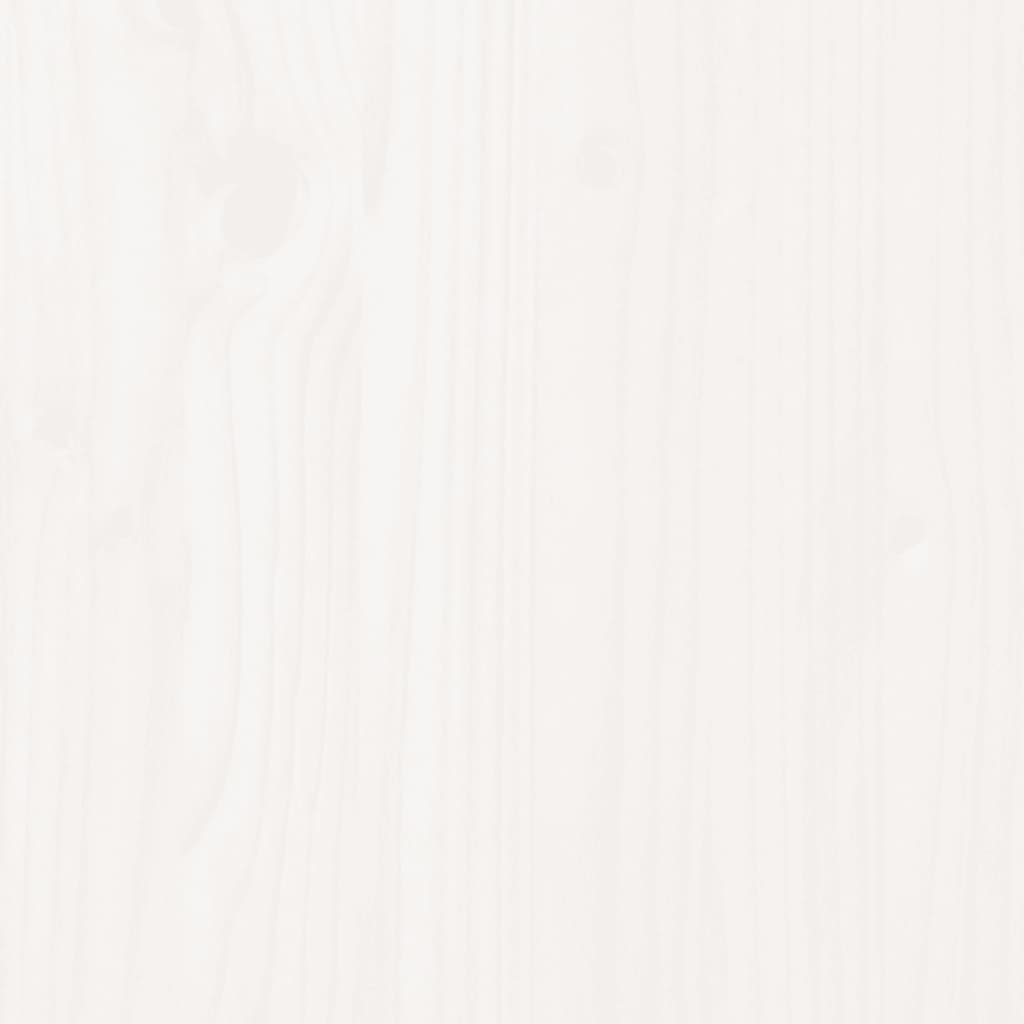 vidaXL Banc de lucru, alb, 78,5x50x80 cm, lemn masiv pin vidaXL Banc de lucru, alb, 78,5x50x80 cm, lemn masiv pin