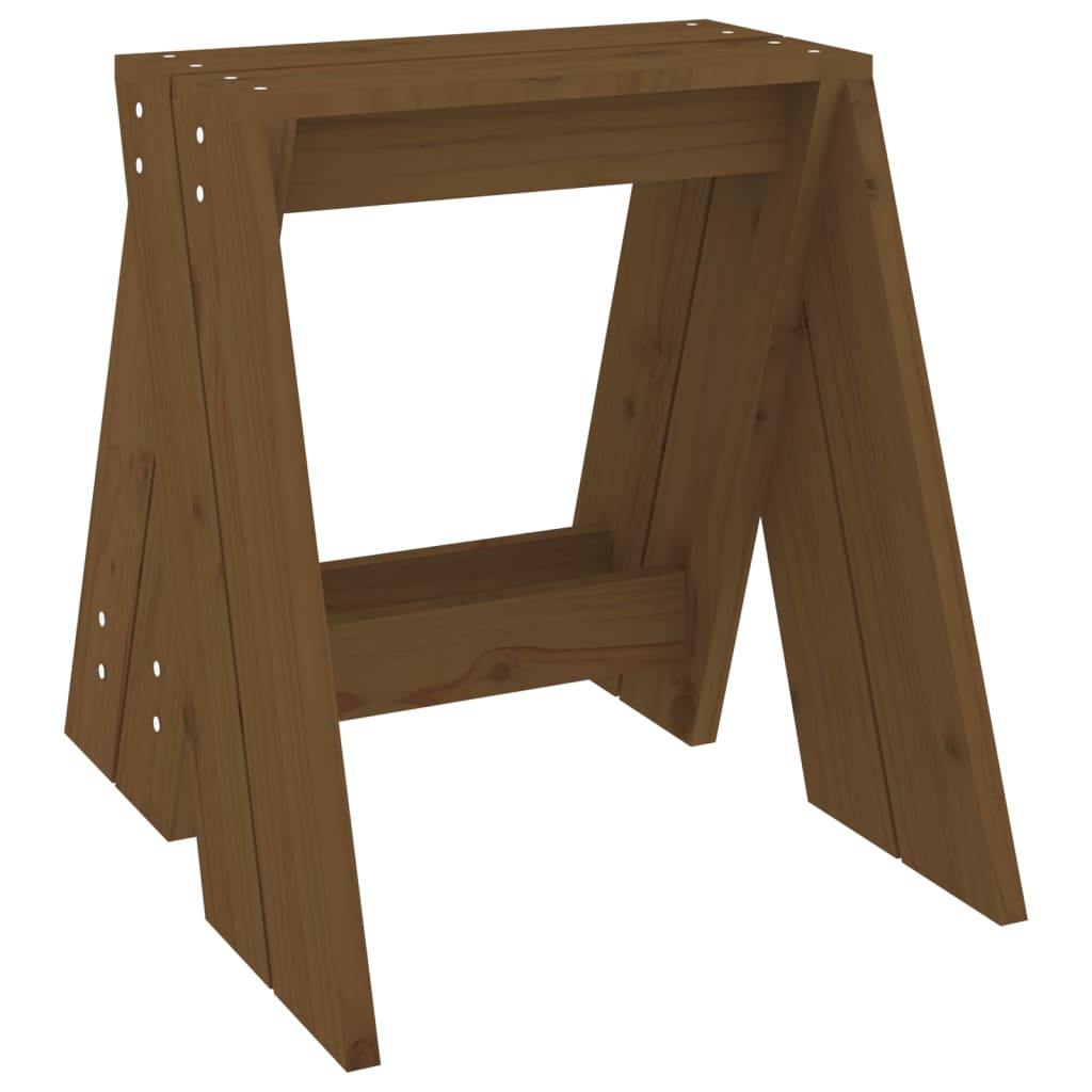 vidaXL Scaune, 2 buc., maro miere, 40x40x45 cm, lemn masiv de pin vidaXL Scaune, 2 buc., maro miere, 40x40x45 cm, lemn masiv de pin