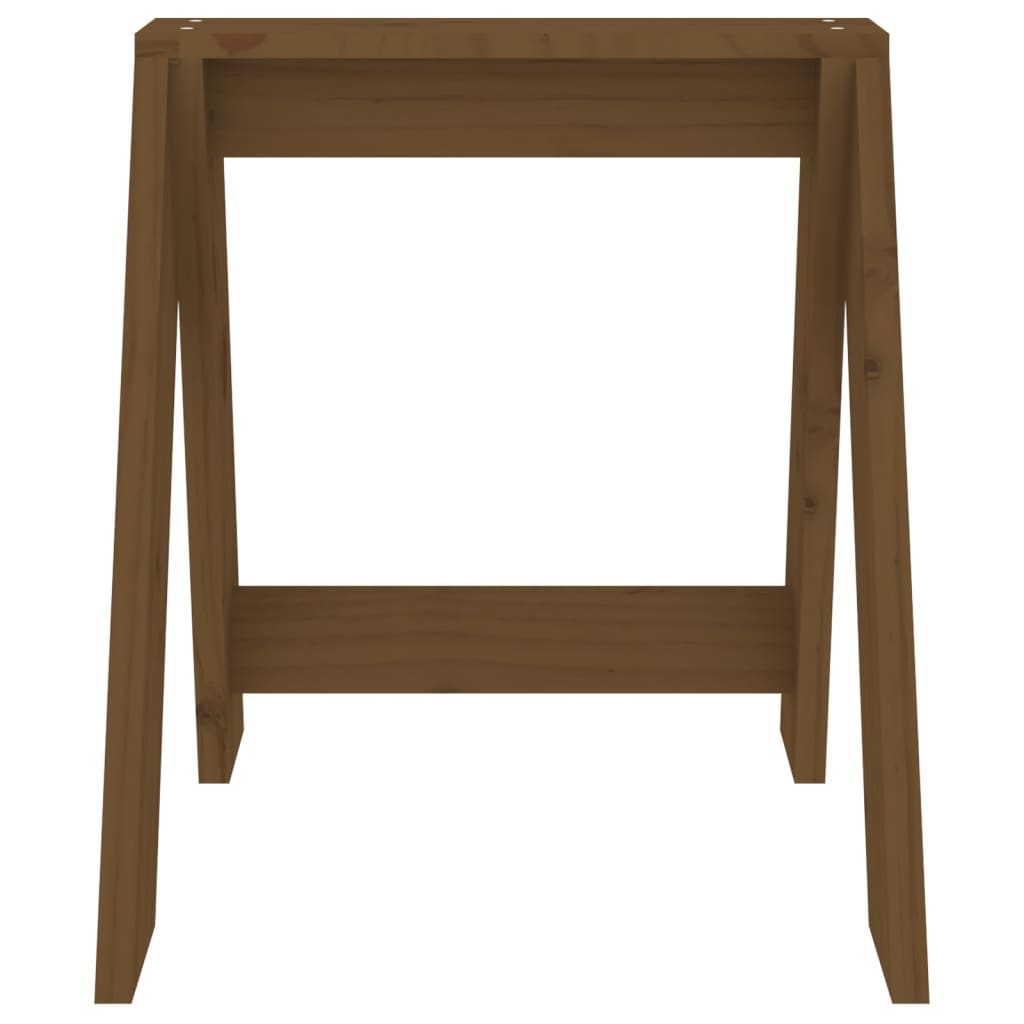 vidaXL Scaune, 2 buc., maro miere, 40x40x45 cm, lemn masiv de pin vidaXL Scaune, 2 buc., maro miere, 40x40x45 cm, lemn masiv de pin