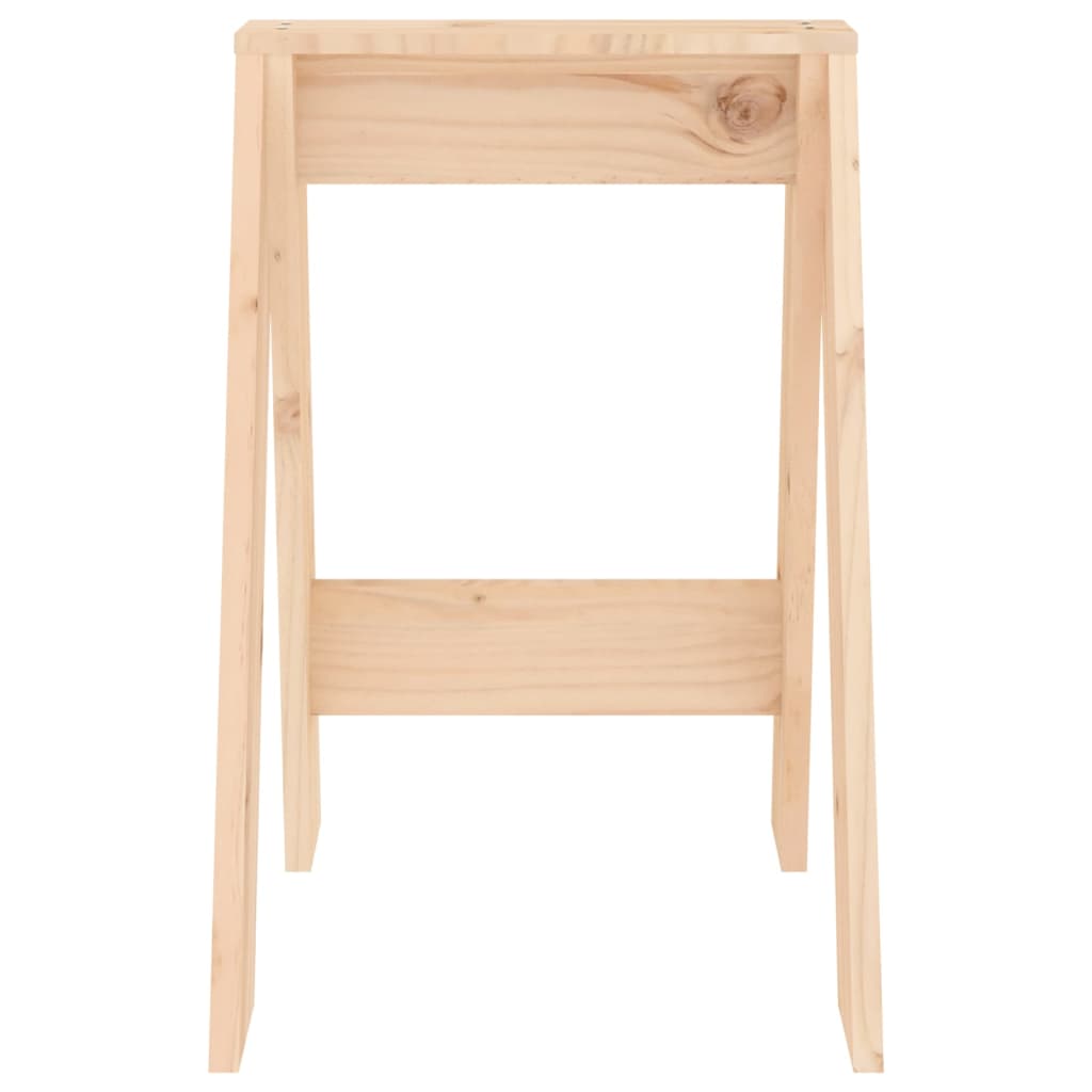 vidaXL Scaune, 2 buc., 40x40x60 cm, lemn masiv de pin