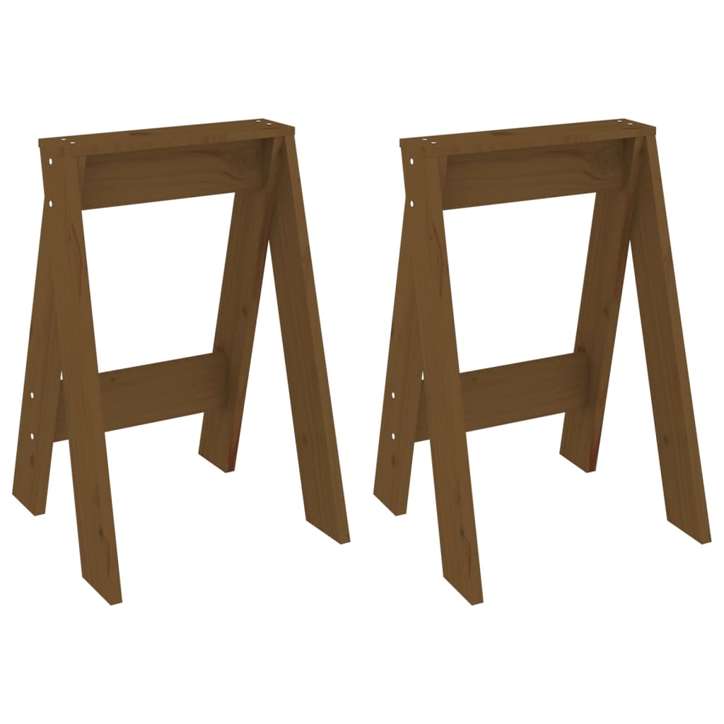 vidaXL Scaune, 2 buc., maro miere, 40x40x60 cm, lemn masiv de pin vidaXL Scaune, 2 buc., maro miere, 40x40x60 cm, lemn masiv de pin