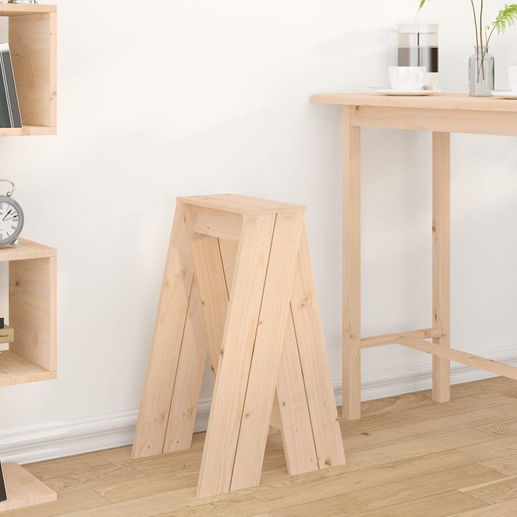 vidaXL Scaune, 2 buc., 40x40x75 cm, lemn masiv de pin vidaXL Scaune, 2 buc., 40x40x75 cm, lemn masiv de pin