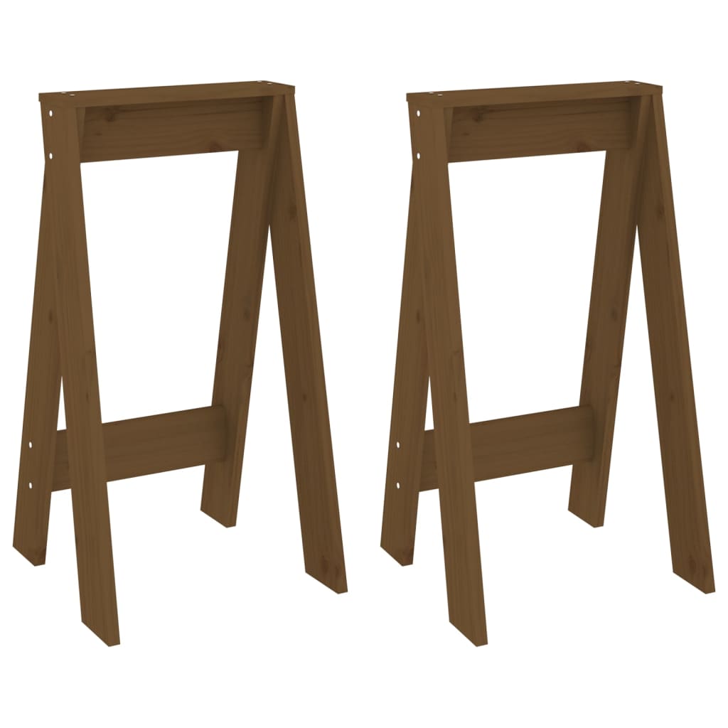 vidaXL Scaune, 2 buc., maro miere, 40x40x75 cm, lemn masiv de pin vidaXL Scaune, 2 buc., maro miere, 40x40x75 cm, lemn masiv de pin