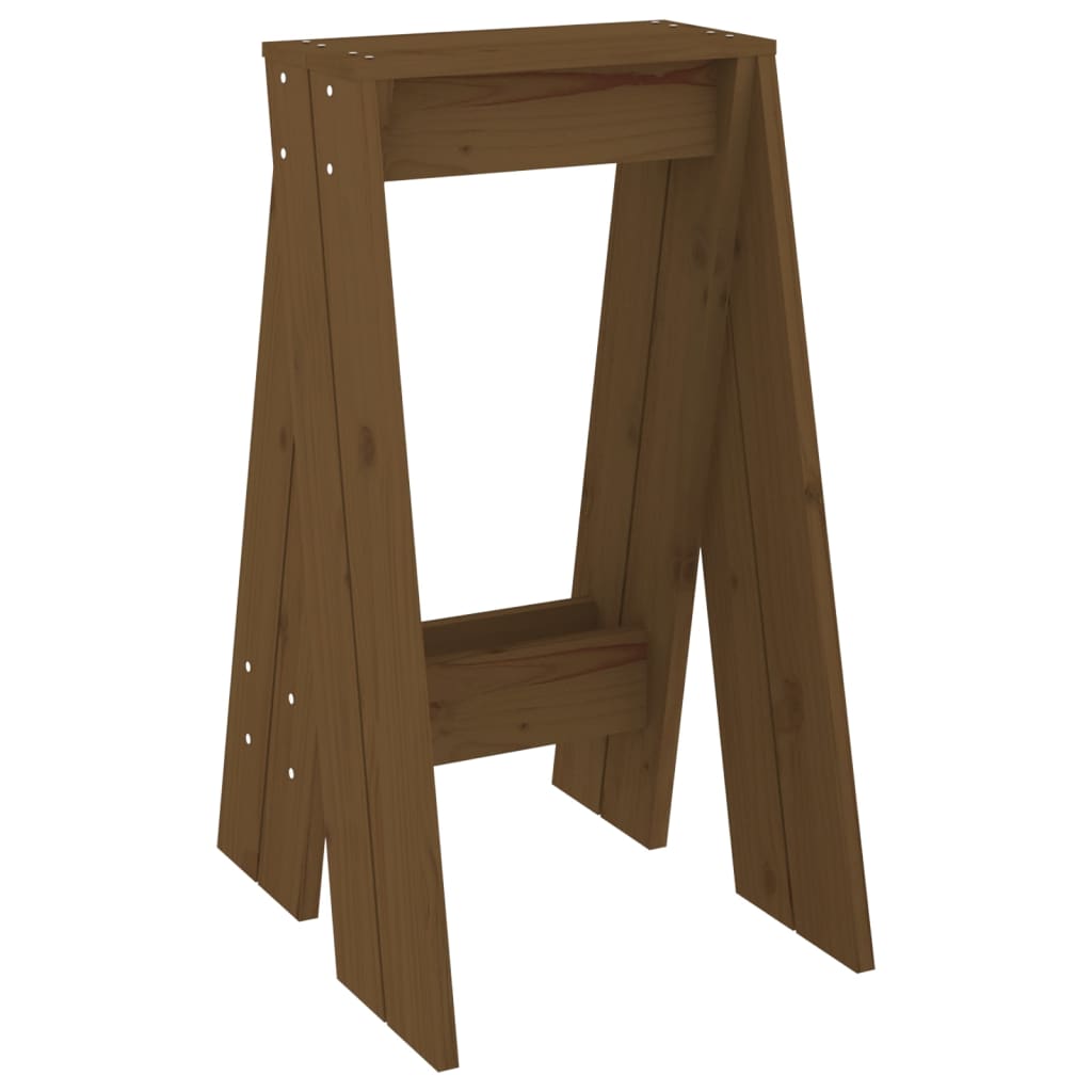 vidaXL Scaune, 2 buc., maro miere, 40x40x75 cm, lemn masiv de pin vidaXL Scaune, 2 buc., maro miere, 40x40x75 cm, lemn masiv de pin