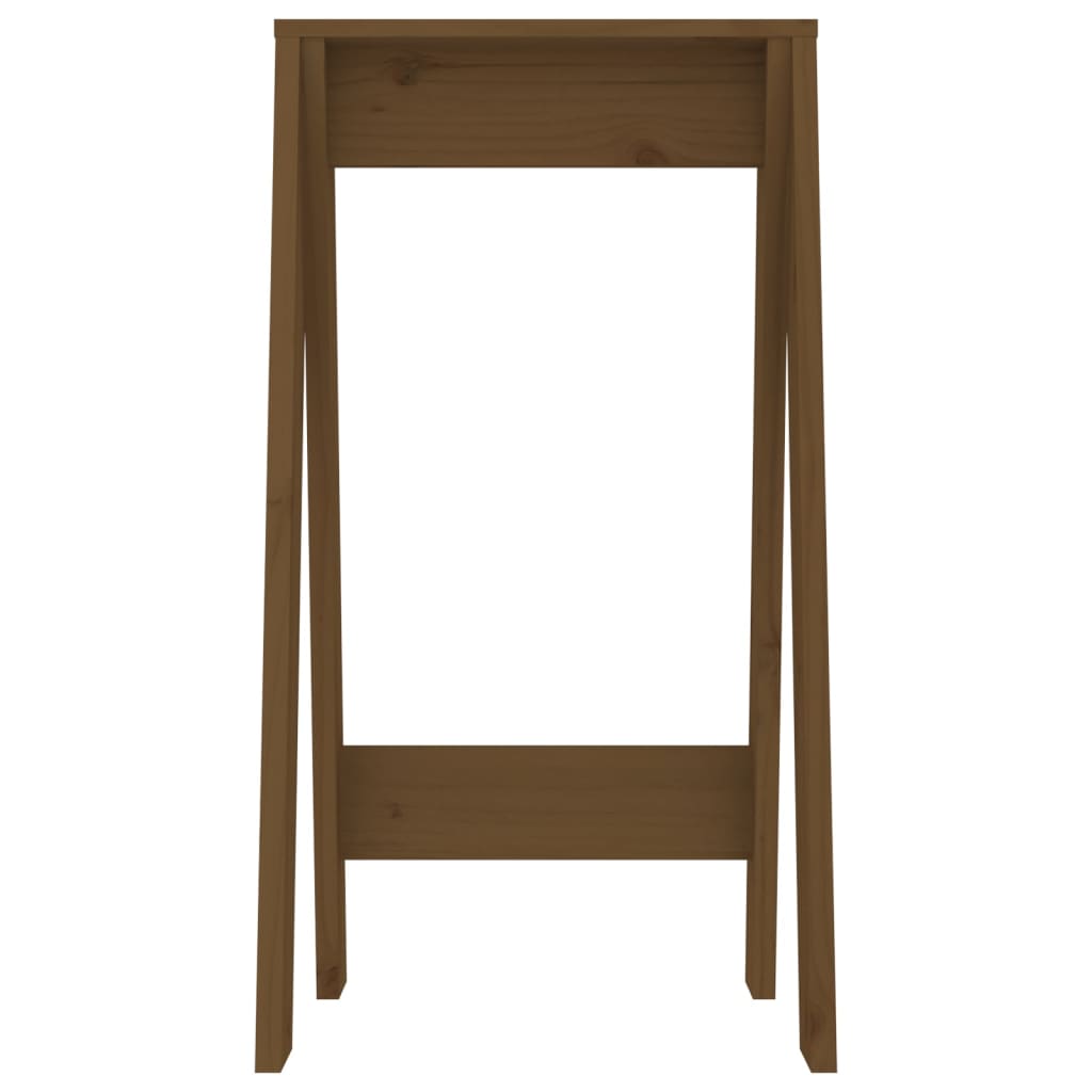vidaXL Scaune, 2 buc., maro miere, 40x40x75 cm, lemn masiv de pin vidaXL Scaune, 2 buc., maro miere, 40x40x75 cm, lemn masiv de pin