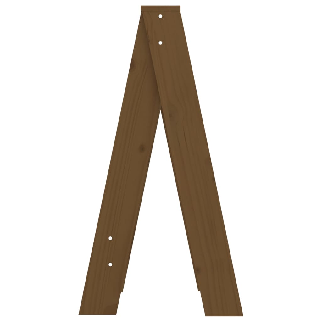 vidaXL Scaune, 2 buc., maro miere, 40x40x75 cm, lemn masiv de pin vidaXL Scaune, 2 buc., maro miere, 40x40x75 cm, lemn masiv de pin