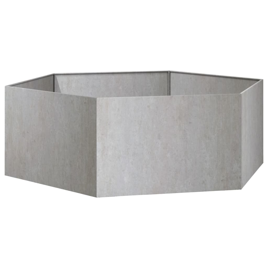 vidaXL Jardinieră, ruginiu, 138x120x45 cm, oțel corten vidaXL Jardinieră, ruginiu, 138x120x45 cm, oțel corten