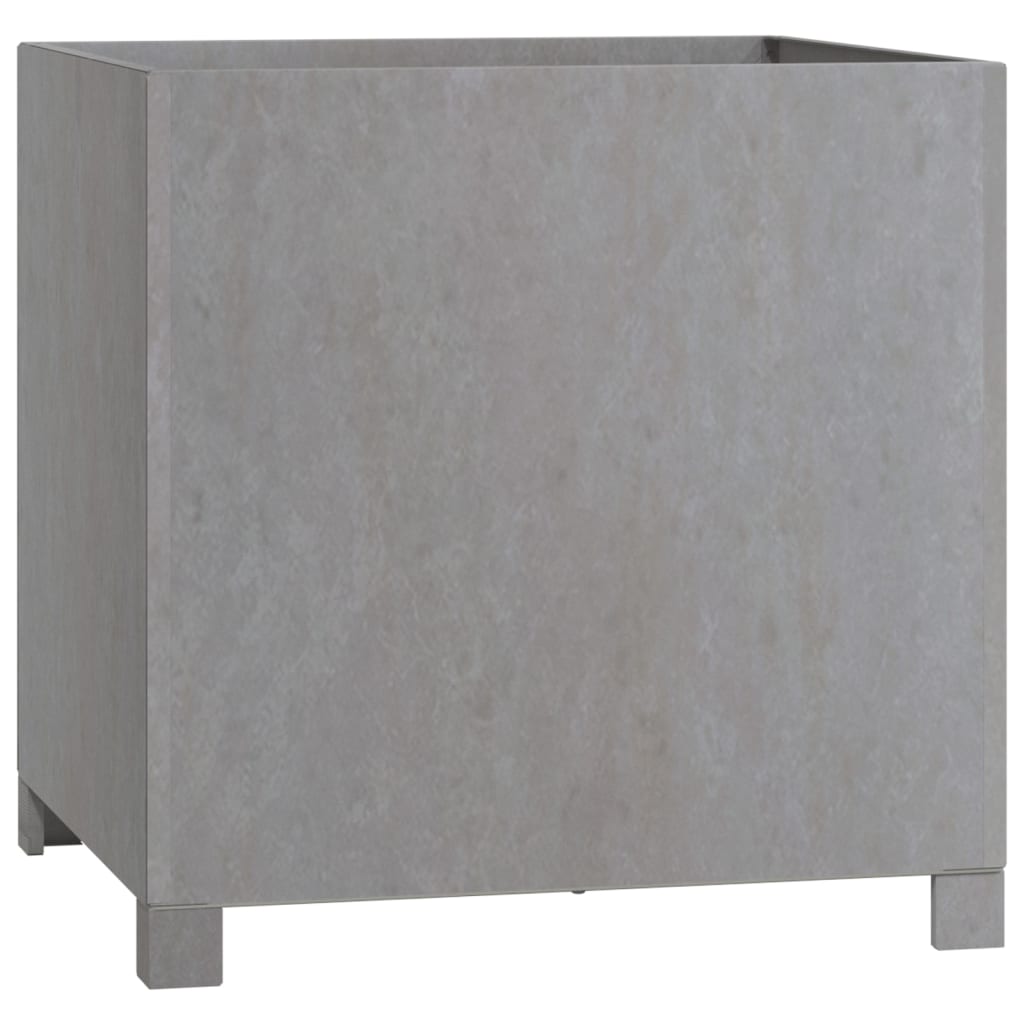 vidaXL Jardinieră cu picioare, ruginiu, 49x47x50 cm, oțel corten vidaXL Jardinieră cu picioare, ruginiu, 49x47x50 cm, oțel corten