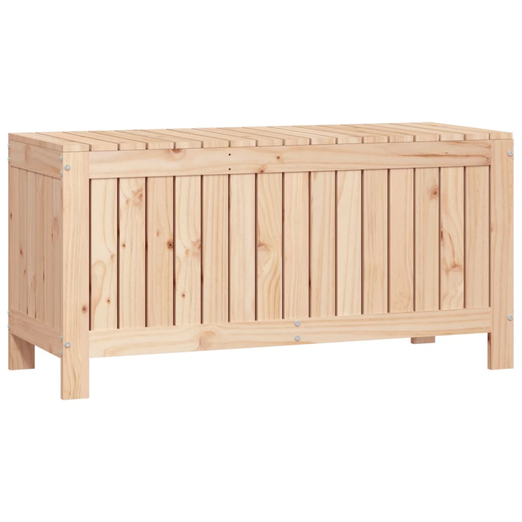 vidaXL Cutie de depozitare grădină, 108x42,5x54 cm, lemn masiv de pin vidaXL Cutie de depozitare grădină, 108x42,5x54 cm, lemn masiv de pin