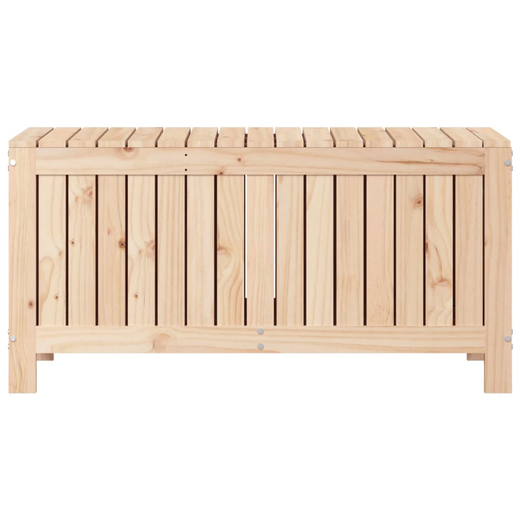 vidaXL Cutie de depozitare grădină, 108x42,5x54 cm, lemn masiv de pin vidaXL Cutie de depozitare grădină, 108x42,5x54 cm, lemn masiv de pin