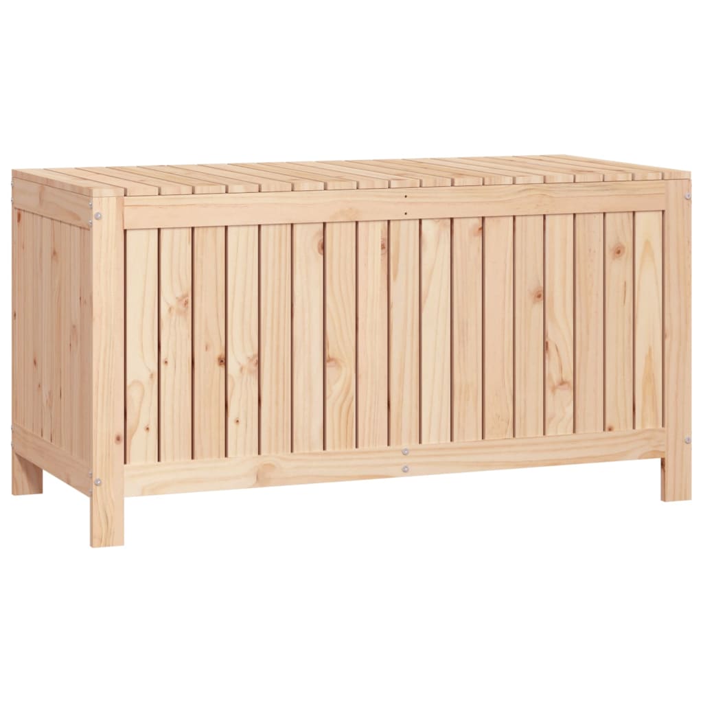 vidaXL Cutie de depozitare grădină, 121x55x64 cm, lemn masiv de pin vidaXL Cutie de depozitare grădină, 121x55x64 cm, lemn masiv de pin