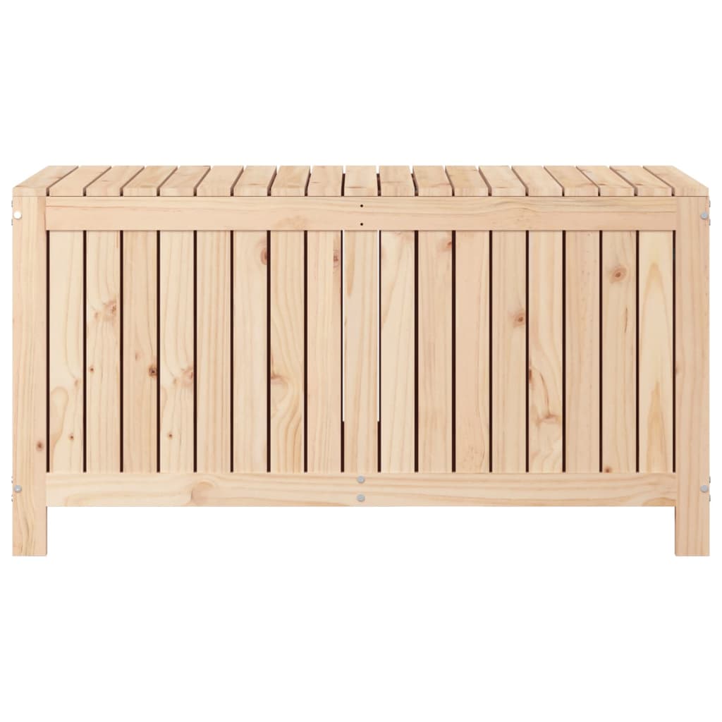vidaXL Cutie de depozitare grădină, 121x55x64 cm, lemn masiv de pin vidaXL Cutie de depozitare grădină, 121x55x64 cm, lemn masiv de pin