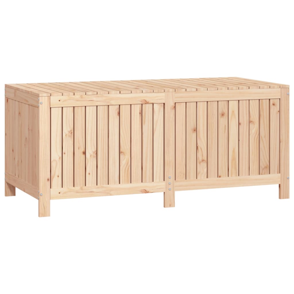 vidaXL Cutie de depozitare grădină, 147x68x64 cm, lemn masiv de pin