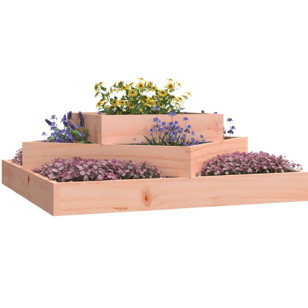 vidaXL Jardinieră, 83x83x27 cm, lemn masiv douglas