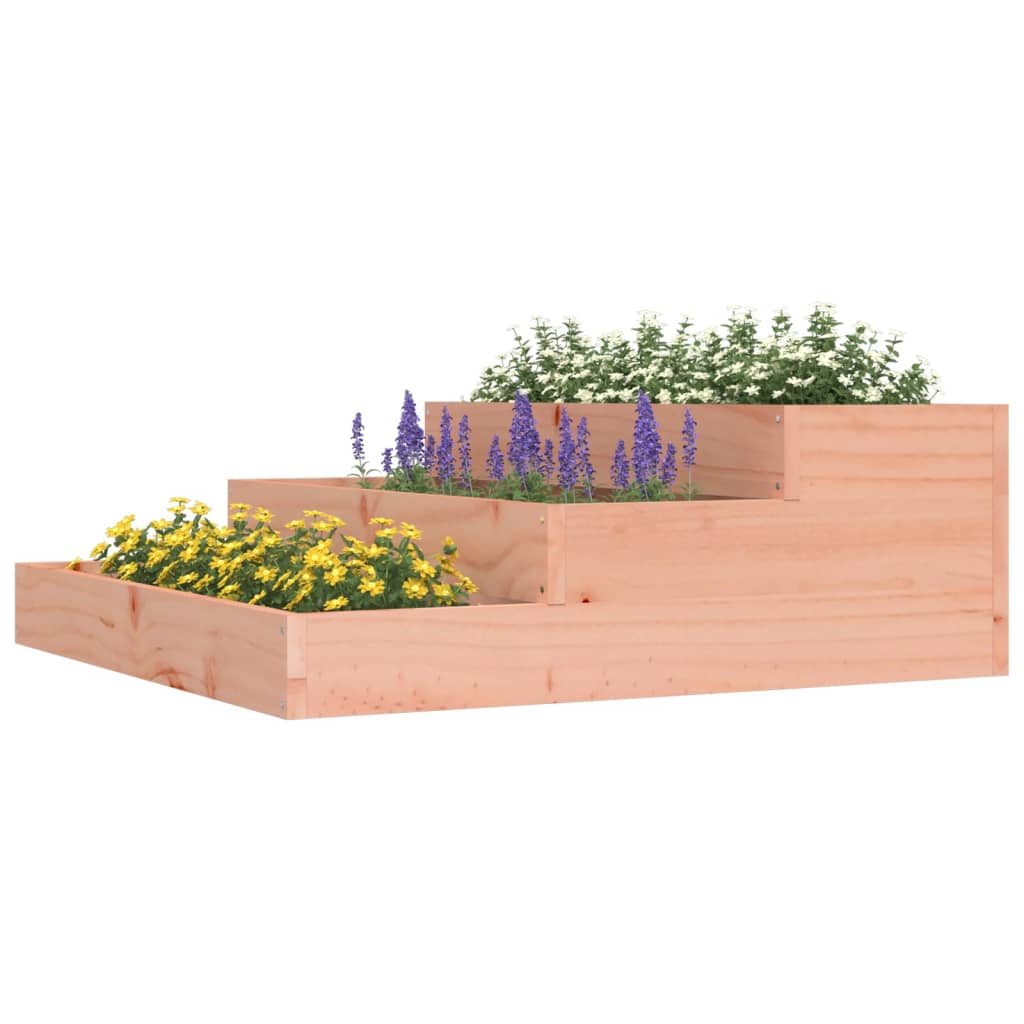 vidaXL Jardinieră, 78x78x27 cm, lemn masiv douglas