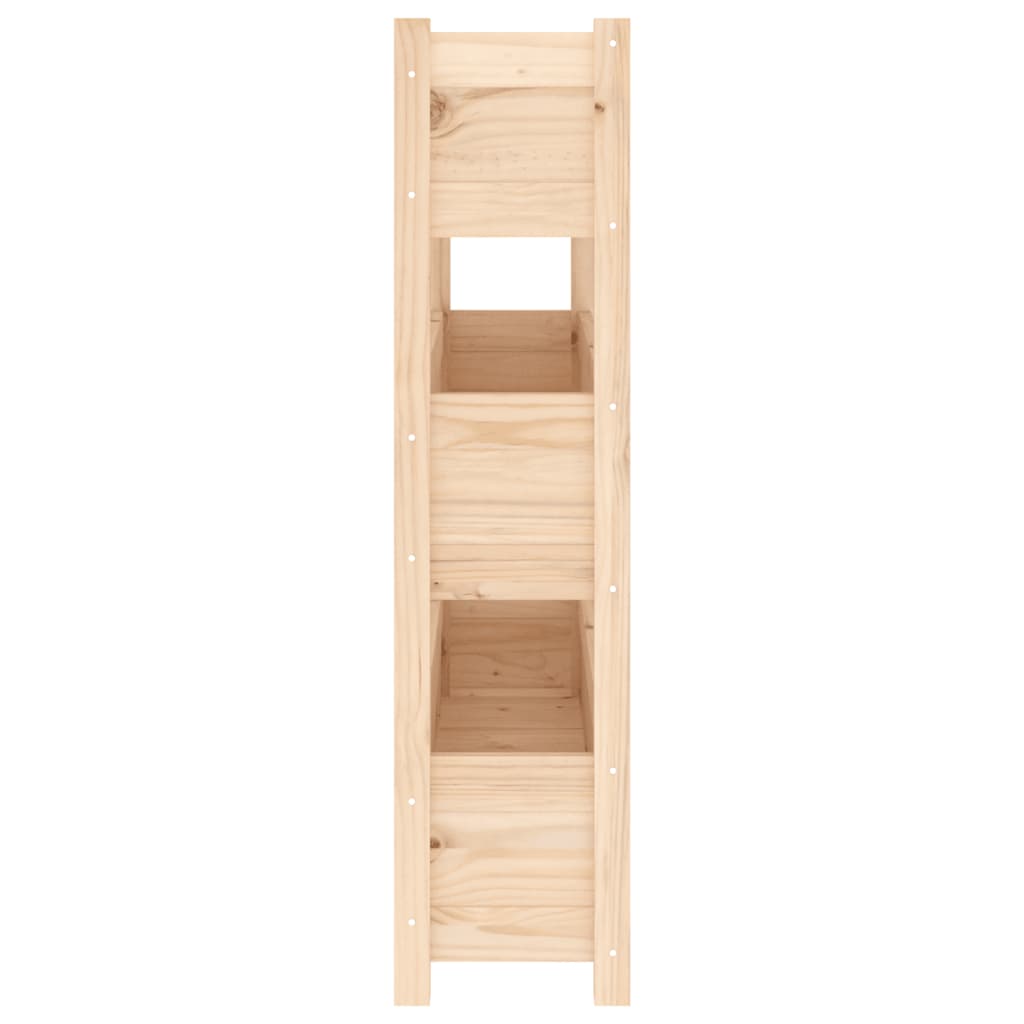 vidaXL Jardinieră, 112x25x104,5 cm, lemn masiv de pin vidaXL Jardinieră, 112x25x104,5 cm, lemn masiv de pin