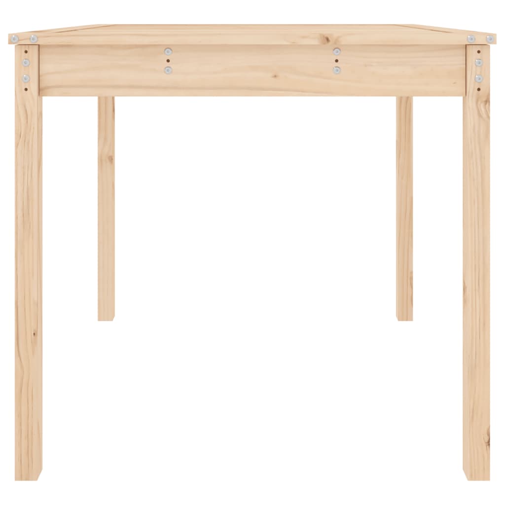vidaXL Măsuță de grădină, 82,5x82,5x76 cm, lemn masiv de pin