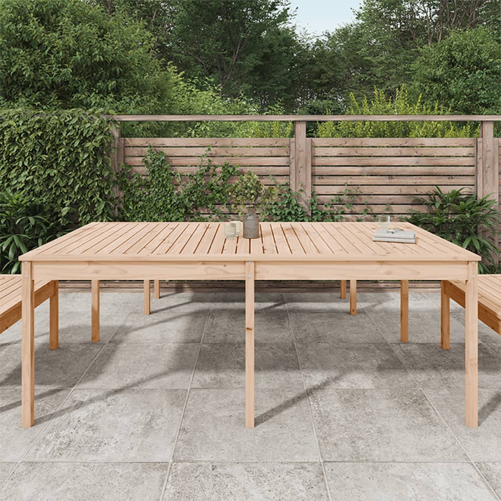 vidaXL Măsuță de grădină, 203,5x100x76 cm, lemn masiv de pin vidaXL Măsuță de grădină, 203,5x100x76 cm, lemn masiv de pin