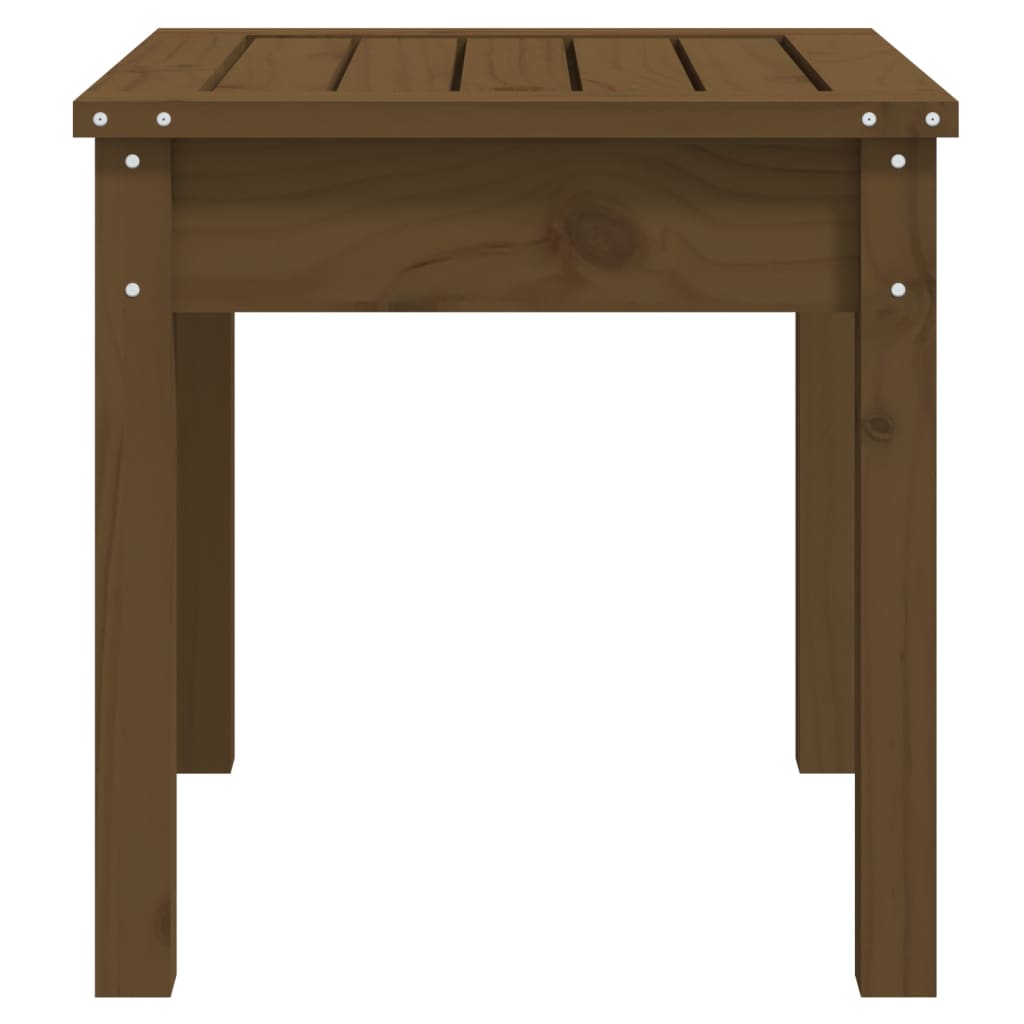 vidaXL Bancă de grădină, maro miere, 50x44x45 cm, lemn masiv de pin vidaXL Bancă de grădină, maro miere, 50x44x45 cm, lemn masiv de pin