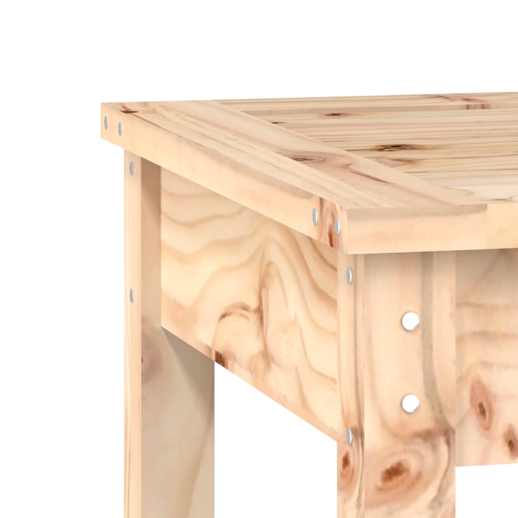 vidaXL Bancă de grădină 2 locuri, 203,5x44x45 cm, lemn masiv de pin vidaXL Bancă de grădină 2 locuri, 203,5x44x45 cm, lemn masiv de pin